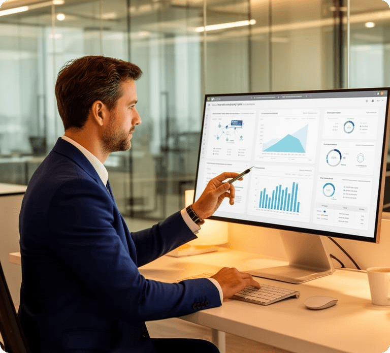 Profesional analizando quién utiliza el iPaaS diariamente
